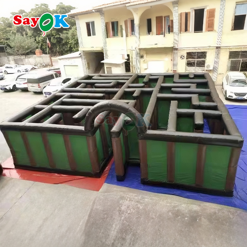 inflatable maze